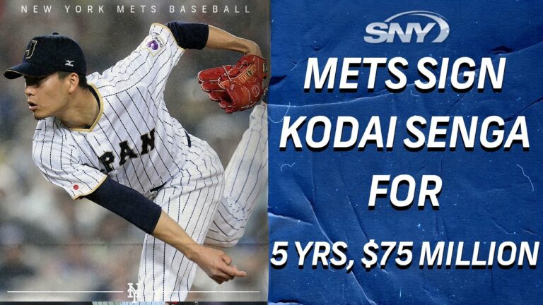 SNY MLB インサイダーがメッツと古代千賀が 5 年 7500 万ドルの契約に合意したと報告