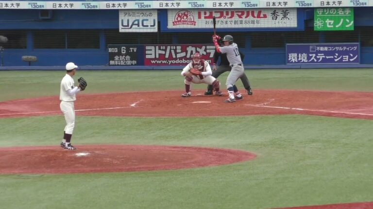 【東京六大学野球】郡司裕也4年（中日）vs　徳山壮磨2年（DeNA）の対戦【早慶戦】