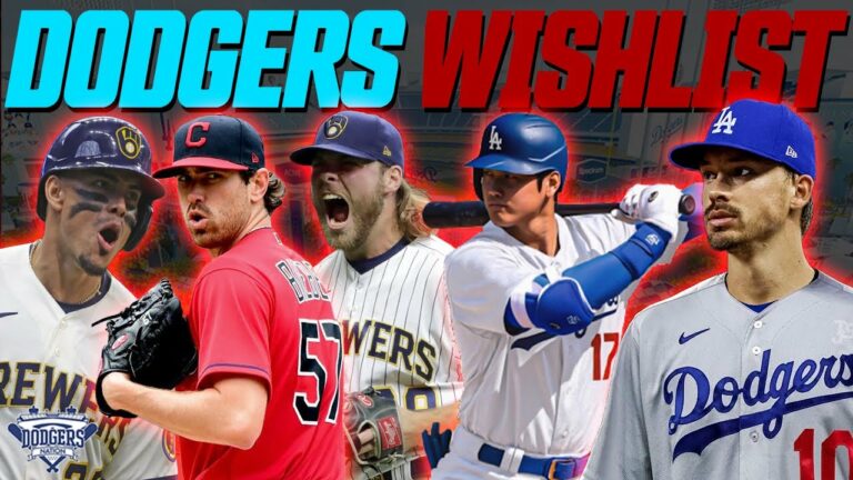 ドジャースのウィッシュリスト: LA が大谷を獲得、アダムス/バーンズ、ブライアン レイノルズ、シェーン ビーバー、セグラとトレード