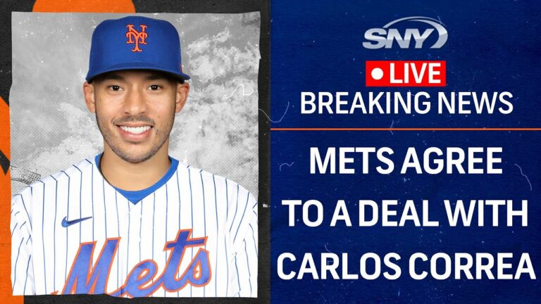 メッツがカルロス・コレアと12年3億1500万ドルで合意ニューヨーク・メッツ |  SNY