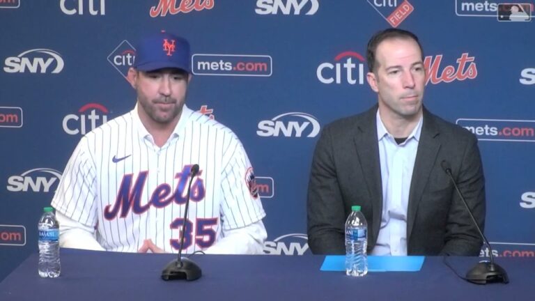 [MLB] メッツと契約 バーランダーが入団会見！シャーザー＆千賀との共闘で世界一へ！(英語)