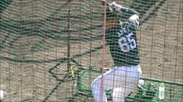 九鬼隆平選手のトスバッティング　～福岡ソフトバンクホークス2021年秋季キャンプ～