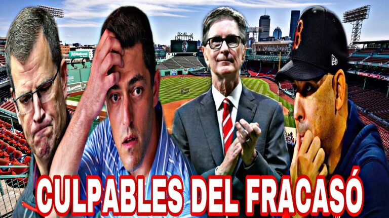 LA GERENCIA DE BOSTON RED SOX、LOS ÚNICOS CULPABLES DEL FRACASO