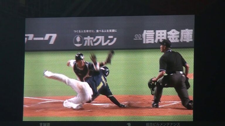 日本ハム・大田泰示がレーザービームでヤクルト・山田哲人を刺す【6月5日リクエストシーン】
