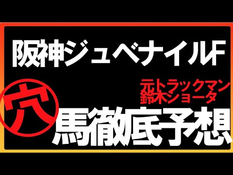【阪神JF 2022】穴が来るならこの３頭！【元TMの穴馬予想】