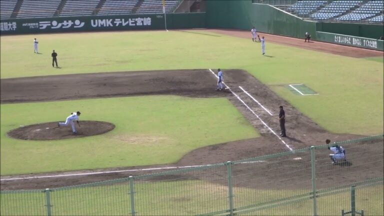 近藤大亮選手（オリックス・バファローズ）の投球練習