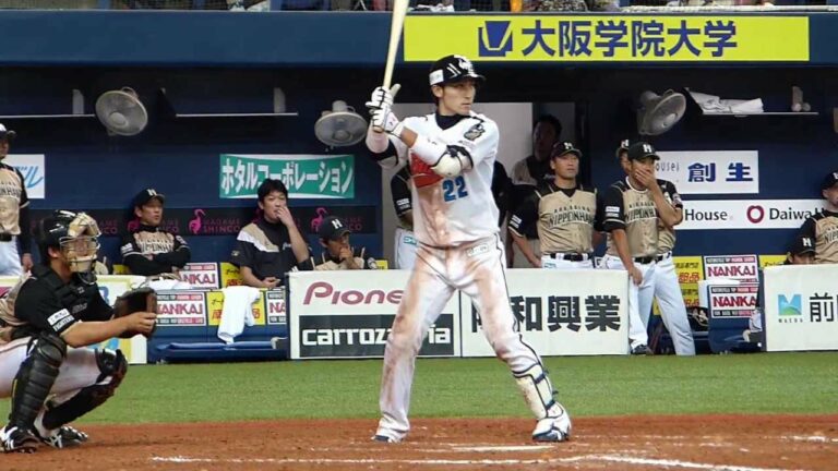 130824　大阪近鉄バファローズ 復刻　伊藤 光選手の打席に流れる鈴木郁洋応援歌