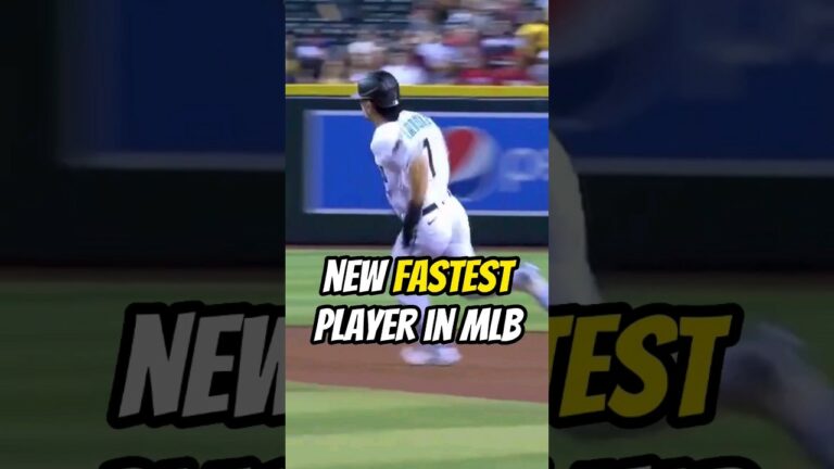 The fastest player in MLB is..