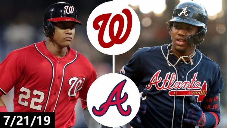 ワシントン ナショナルズ vs アトランタ ブレーブス ハイライト |  2019年7月21日（2019年MLBシーズン）