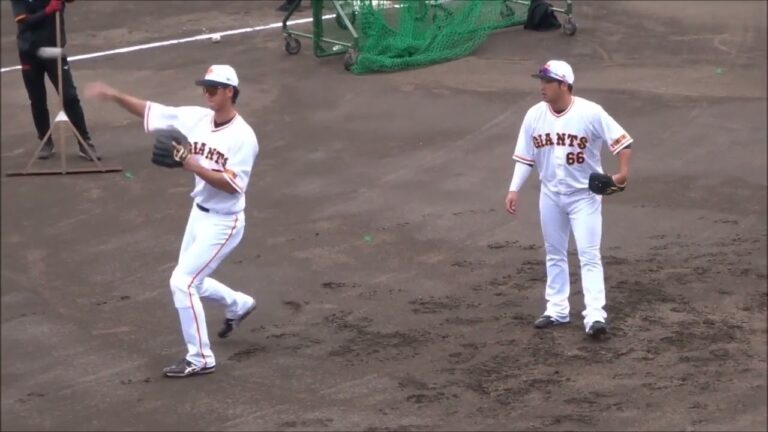 基礎からしっかりと！秋広優人・香月一也選手、秋季キャンプでの守備練習