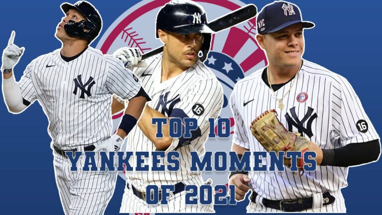 トップ 10 - 2021 年のニューヨーク・ヤンキースの瞬間