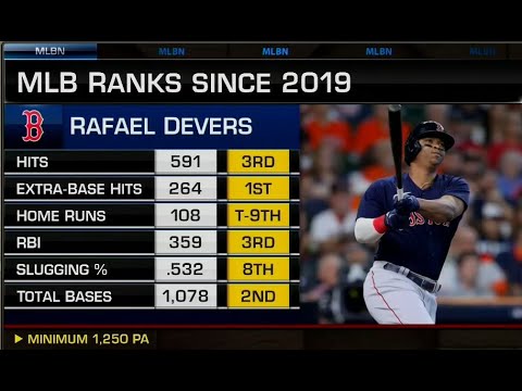 Rafael Devers が Red Sox との 11 年間の契約延長に同意