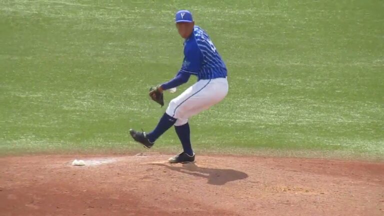 【スローで見る】ベイスターズ進藤 拓也の投球フォーム2021年8月22日