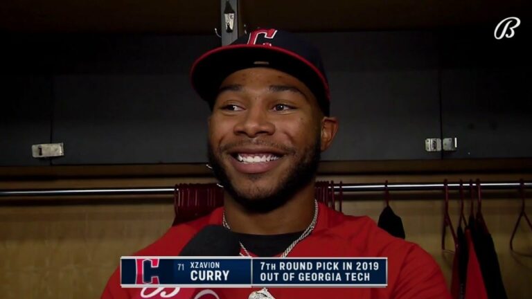 ザビオン・カリー、クリーブランド・ガーディアンズでMLBデビューを果たし、恵まれていると感じている