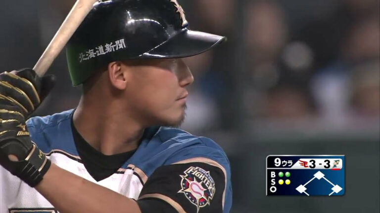 これぞ4番！中田翔、自身初のサヨナラホームラン