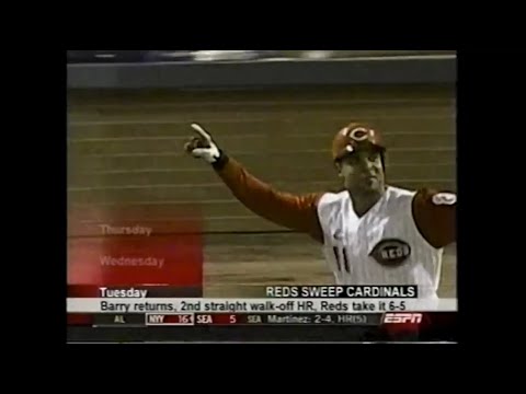 シンシナティ・レッズは 2003 年 5 月に劇的な方法で 5 連勝しました。
