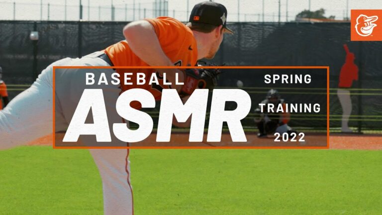野球 ASMR: 2022 年春季トレーニングの光景と音 | ボルチモア・オリオールズ