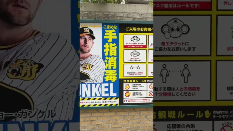 【甲子園】ガンケル選手