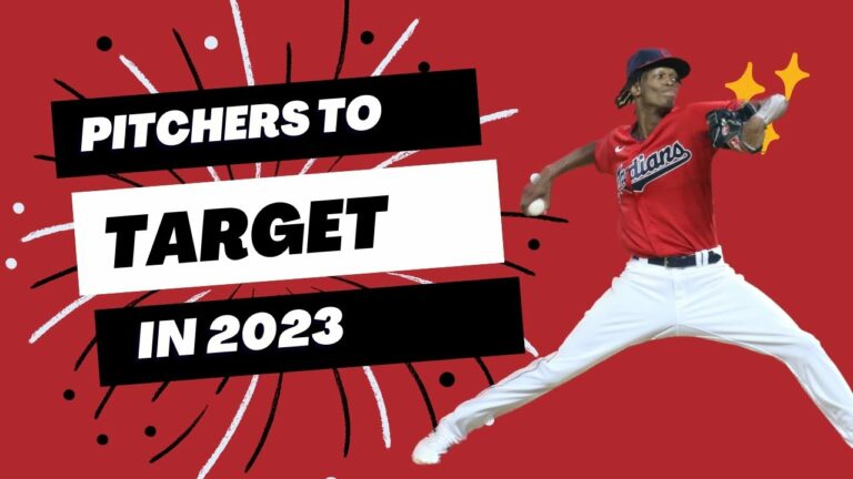 2023年ファンタジーベースボールシーズンのターゲット投手！