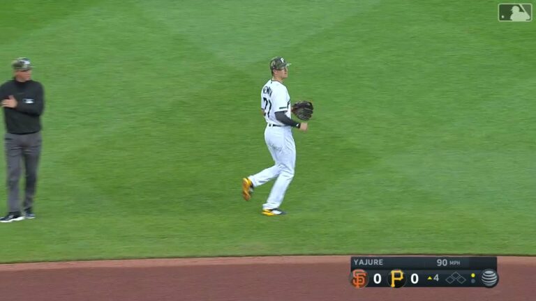 [MLB] パイレーツ ニューマンのナイスキャッチ！