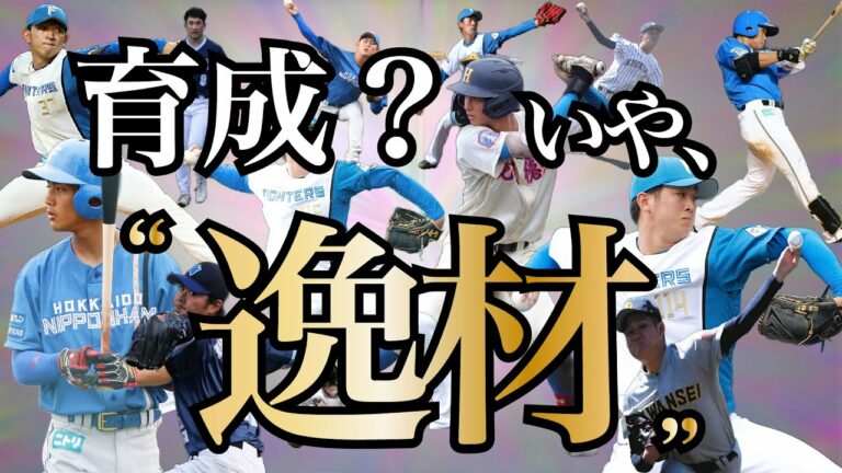 【逸材】ファイターズの育成選手見てみ？飛ぶぞ