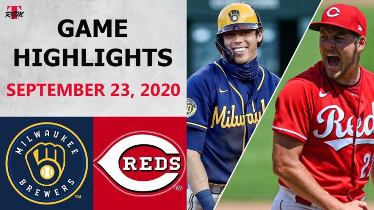 Milwaukee Brewers vs. Cincinnati Reds Highlights | September 23, 2020 (Houser vs. Bauer)