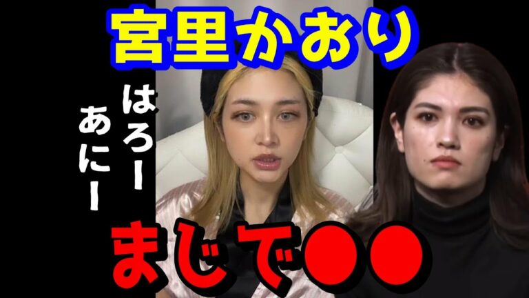 『カットされてたけど...』宮里かおりとの乱闘の裏話をするはろーあにー【ブレイキングダウン７/Breaking Down7/BREAKINGDOWN/ライブ/ティックトック/インスタ】