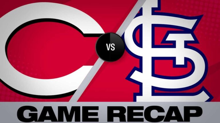 6/4/19: Peraza, Castillo lead Reds to 4-1 win