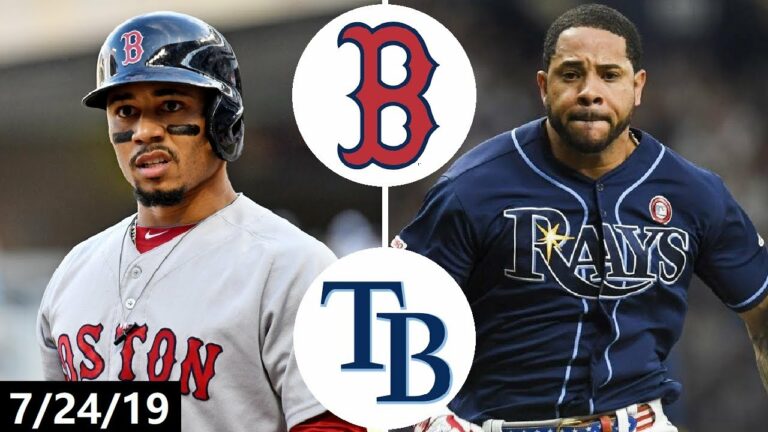 ボストン レッド ソックス対タンパベイ レイズのハイライト |  2019 年 7 月 24 日 (2019 MLB シーズン)