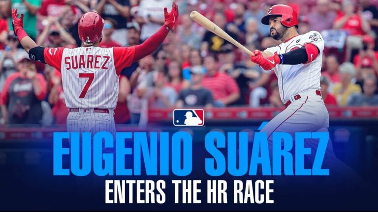 Eugenio Suárez - Reds slugger SNEAKS into HR Race, chases 50 home runs