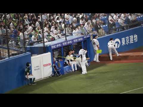 2022/9/9(金) ウォーミングアップ(6回表) 清水昇(東京ヤクルトスワローズ)