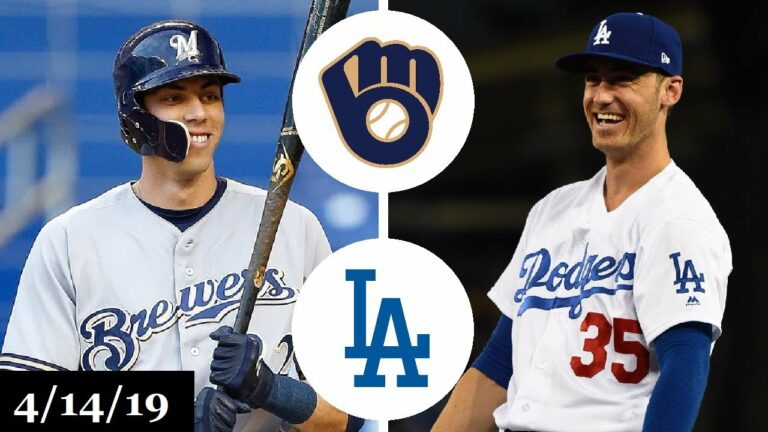 Milwaukee Brewers vs Los Angeles Dodgers Highlights | April 14, 2019