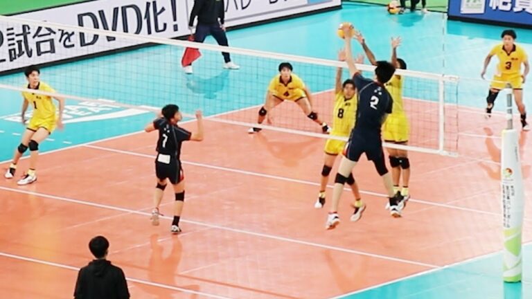 【春高2023男子準決勝】鎮西 vs 東山　第４セット　麻野堅斗、尾藤大輝、舛本颯真、平田悠真　＜男子バレーボール＞