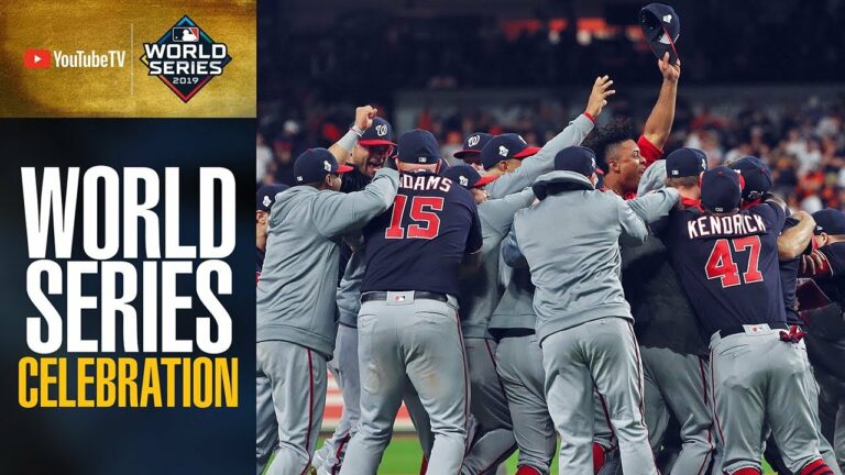Washington Nationals 2019 World Series Trophy Ceremony and Celebration