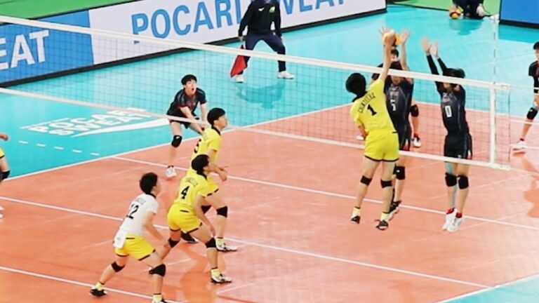 【春高2023男子準決勝】鎮西 vs 東山　第３セット　麻野堅斗、尾藤大輝、舛本颯真、平田悠真　＜男子バレーボール＞