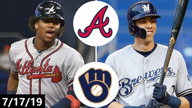 Atlanta Braves vs Milwaukee Brewers Highlights | July 17, 2019 (2019 MLB Season)
