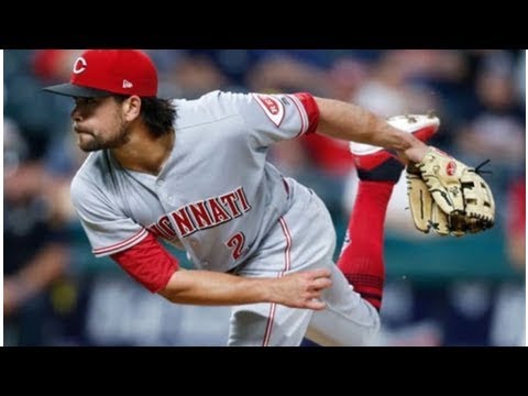 【MLB】レッズ内野手が投じたナックルが凄い　空振り三振奪取、1回無失点2Kの快投