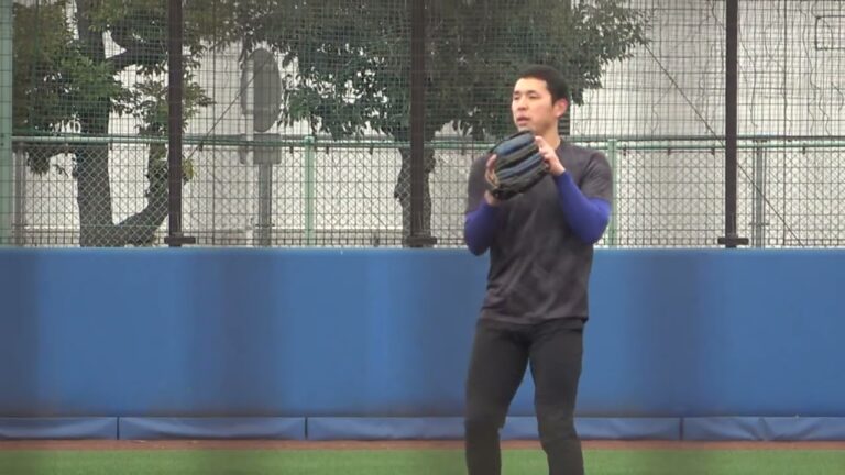 笠原祥太郎のキャッチボール 追浜 自主トレ 横浜DeNAベイスターズ 2023/1/18