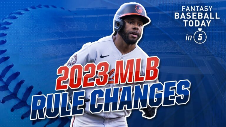 MLB ルール変更: 盗塁と打率の増加 | ファンタジー野球のアドバイス