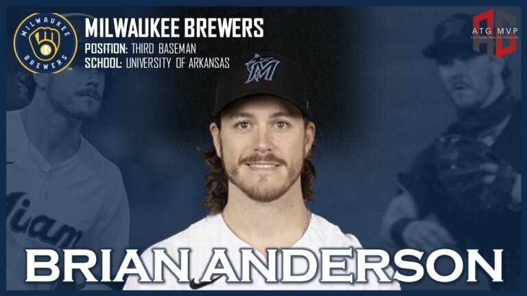 MILWAUKEE BREWERS: Brian Anderson ᴴᴰ
