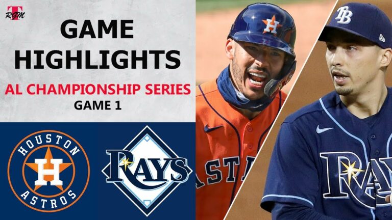 ヒューストン アストロズ対タンパベイ レイズ ゲーム 1 ハイライト |  ALCS (2020)