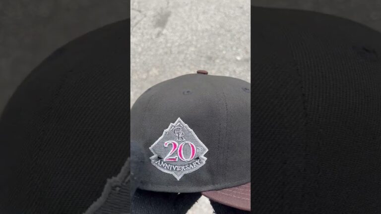 コロラド ロッキーズ 20 周年記念 New Era 59Fifty フィット ハット🏔🌄♨️