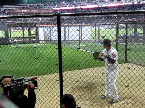高橋尚成 ブルペン投球ニューヨークメッツ