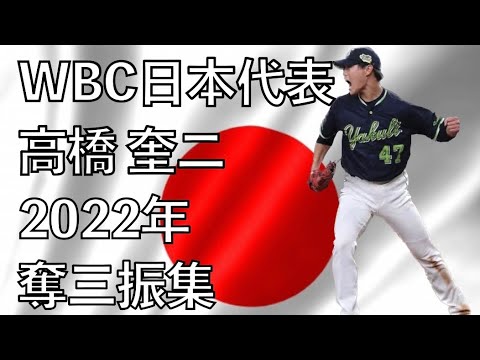 ＷＢＣ日本代表　高橋 奎二　奪三振集