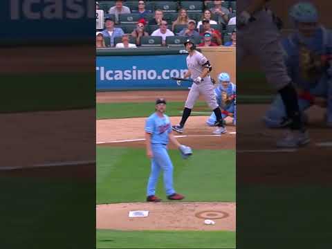 Giancarlo Stanton Blasts a Monster Home Run to Center Field!