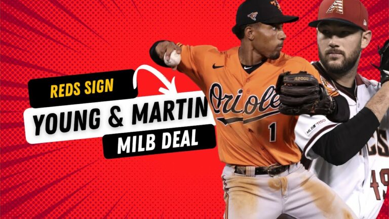 シンシナティ・レッズがアレックス・ヤングとリッチー・マーティンをマイナーリーグ契約にサイン！  MLB ニュース + 噂