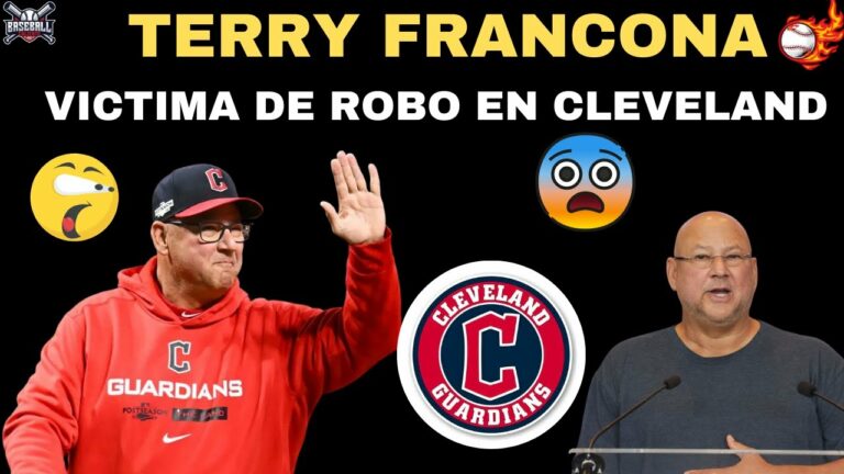 🔥ガーディアンズ ROBAN VEHICULO TODO TERRENO AL マネージャー DE CLEVELAND TERRY FRANCONA🔥EN VIVO