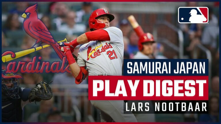 【MLB WBC】🇯🇵WBC日本代表で初の日系選手!! カージナルス ラーズ・ヌートバー 2022 PLAY DIGEST