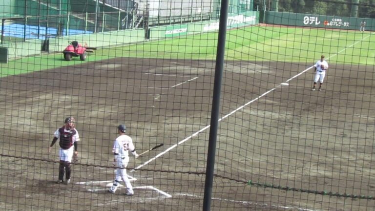 バント練習 菊田拡和のサード守備 ~ジャイアンツ秋季練習2022/10/15
