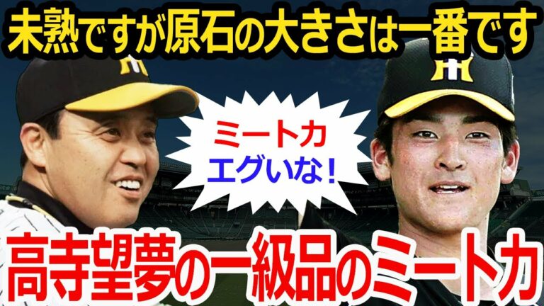 岡田彰布「抜群やね。バットコントロールが」高寺望夢をOBや選手が絶賛。起用法や評価を解説【プロ野球】
